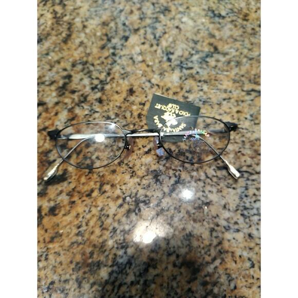 SANTA BARBARA POLO COL C26 Silver Oval Metal Frame Eyeglasses Japan - Picture 12 of 12